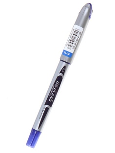 Ручка-роллер Zebra Zeb-Roller BE& AX5 0.5mm корпус Silver, стержень Blue EX-JB6-BL Зебра