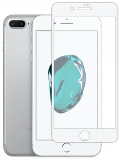 Защитное стекло Vmax для APPLE iPhone 7 / 8 3D Edge Full Glue White Frame V-042086