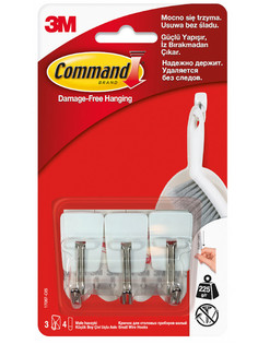 Крючки Command (3шт) 17067