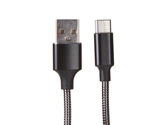 Аксессуар Media Gadget USB - Type-C 2A 1.0m Black MGC017MBK