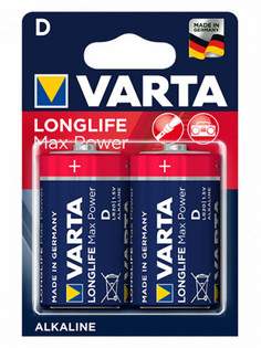 Батарейка D - Varta Longlife Max Power 4720 (2 штуки) VR LR20/2BL LLMP