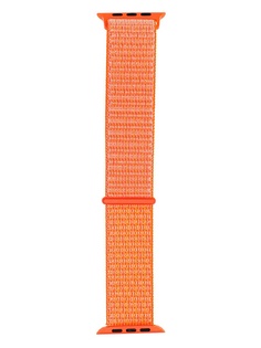 Аксессуар Ремешок Evolution для APPLE Watch 42/44mm Sport Loop AW44-SL01 Nylon Orange-Red 36751