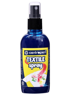 Краска-спрей для ткани и одежды Centropen Textile Spray 110ml Blue 91139 0006