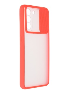 Чехол LuxCase для Samsung Galaxy S21 TPU+PC 2mm Red 63222