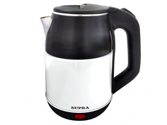 Чайник SUPRA KES-1843S (белый/черный)
