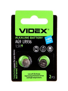 Батарейка LR936 - Videx AG9 2BL (2 штуки)