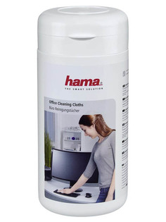 Салфетки влажные Hama Office Cleaning 100шт 00113805