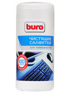 Салфетки влажные Buro 100шт BU-Tsurface