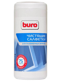 Салфетки влажные Buro 75шт BU-TPSM