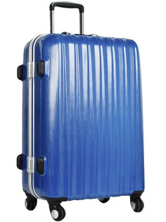 Чемодан Polar Р1155 ABS 20-inch Blue