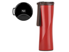 Термокружка Xiaomi Kiss Kiss Fish Light Smart Insulation Cup 430ml Red
