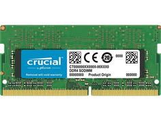 Модуль памяти Crucial DDR4 SO-DIMM 2666MHz PC4-21300 CL19 - 4Gb CT4G4SFS8266