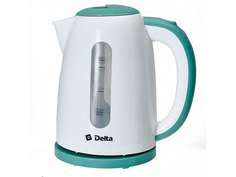 Чайник Delta DL-1106 1.7L White-Mint Дельта