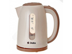 Чайник Delta DL-1106 1.7L Beige Дельта