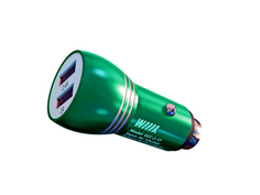 Зарядное устройство WIIIX 2xUSB Green UCC-2-17