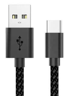Аксессуар WIIIX Type-C Black CB-103-TC(1.0)-B