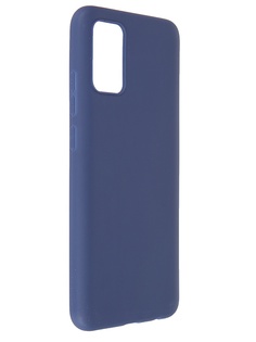 Чехол Pero для Samsung Galaxy A02S Soft Touch Blue CC1C-0046-BL ПЕРО