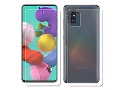 Гидрогелевая пленка LuxCase для Samsung Galaxy A51 0.14mm Front and Back Transparent 86191