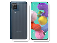 Гидрогелевая пленка LuxCase для Samsung Galaxy F62 0.14mm Front and Back Transparent 86179