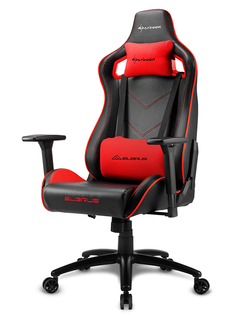 Компьютерное кресло Sharkoon Elbrus 2 Black-Red