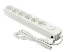 Сетевой фильтр Ippon BK-132 6 Sockets 3m White