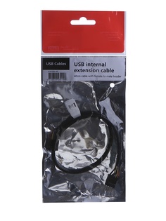 Аксессуар Кабель Akasa USB Internal Extension Cable 40cm EXUSBI-40