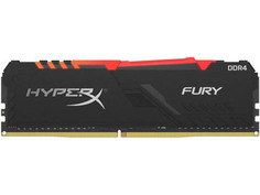 Модуль памяти HyperX Fury RGB DDR4 DIMM 3733MHz PC-29800 CL19 - 8Gb HX437C19FB3A/8
