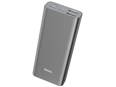 Внешний аккумулятор Hoco Power Bank J51 10000mAh Metal Grey