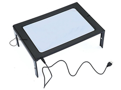 Лупа настольная Kromatech TH-275205B 2.5x с подсветкой 12 LED 23149b269