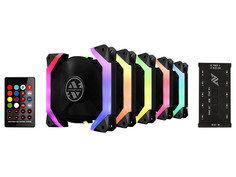 Вентилятор Abkoncore Spider SP120 Spectrum 5в1 Sync Set ABSS5IN1