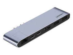 Хаб Ugreen для MacBook 2xUSB 3.0 / HDMI / RJ45 / USB-C 50984