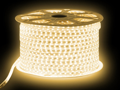 Светодиодная лента URM SMD 5050 60 LED 220V 14.4W IP67 3000K 10m White N02033