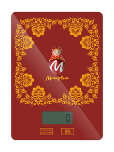 Весы Матрёна МА-037 Red