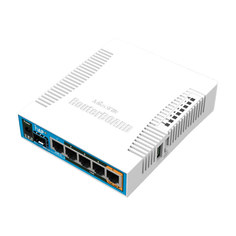 Wi-Fi роутер MikroTik hAP ac RB962UiGS-5HacT2HnT Выгодный набор + серт. 200Р!!!