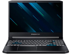 Ноутбук Acer Predator Helios 300 PH315-53-537W NH.Q7XER.00D (Intel Core i5 10300H 2.5Ghz/8192Mb/1000Gb HHD + 256Gb SSD/nvidia GeForce GTX 1660 Ti 6144Mb/Wi-Fi/Bluetooth/Cam/15.6/1920x1080/Windows 10 Home 64-bit)