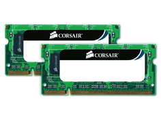 Модуль памяти Corsair DDR3 SO-DIMM 1333MHz PC3-10600 - 8Gb KIT (2x4Gb) CMSO8GX3M2A1333C9