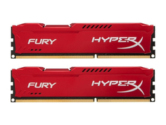 Модуль памяти HyperX Fury Red Series DDR3 DIMM 1866MHz PC3-15000 CL10 - 16Gb KIT (2x8Gb) HX318C10FRK2/16