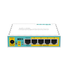 Маршрутизатор MikroTik hEX Poe lite RB750UPr2