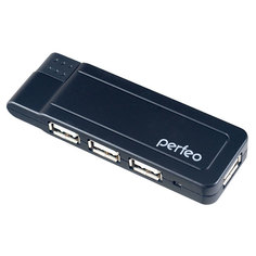 Хаб USB Perfeo PF-VI-H021 4 Ports Black PF_4388