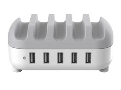 Зарядное устройство Orico DUK-5P White