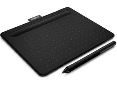 Графический планшет Wacom Intuos S Bluetooth Black CTL-4100WLK-N Выгодный набор + серт. 200Р!!!