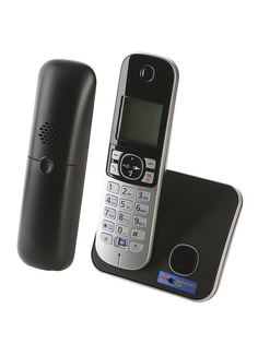 Радиотелефон Panasonic KX-TG6811 RUB Black Выгодный набор + серт. 200Р!!!