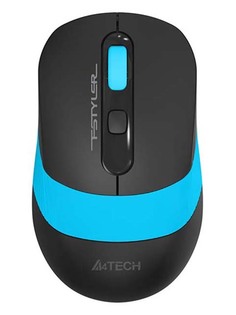Мышь A4Tech Fstyler FG10 Black-Blue USB
