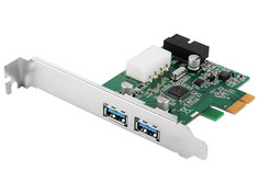 Контроллер Orient VA-3U2219PE PCI-Ex - 2ext+2int x USB 3.0 oem 30296