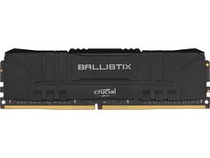 Модуль памяти Ballistix Black DDR4 DIMM 2666Mhz PC4-21300 CL16 - 8Gb BL8G26C16U4B