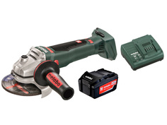 Шлифовальная машина Metabo WB 18 LTX BL 125 Quick 1x4Ah Li-Power + ЗУ ASC55 T03360