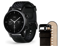 Умные часы Motorola Moto 360 3rd Gen Stainless Steel Phantom Black M360FS19PB