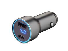 Зарядное устройство Deppa USB-A + USB Type-C 18W QC 3.0 Power Delivery Black 11294