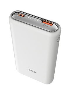 Внешний аккумулятор Hoco Power Bank Q1 Kraft 10000mAh White