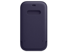 Чехол для APPLE iPhone 12 Mini Leather Sleeve with MagSafe Deep Violet